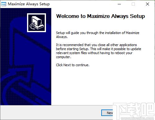 Maximize Always下载,窗口管理